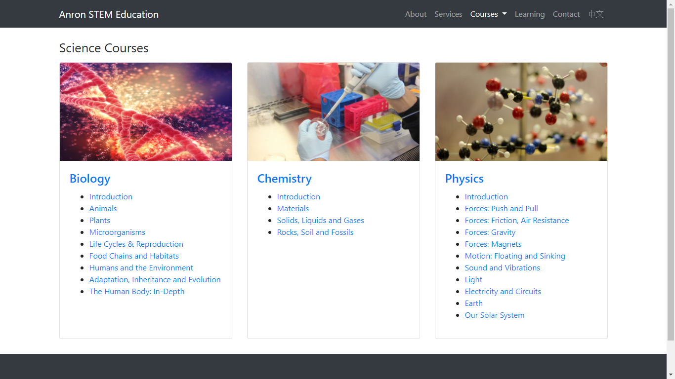 Education Platform 2 — Anron Solutions